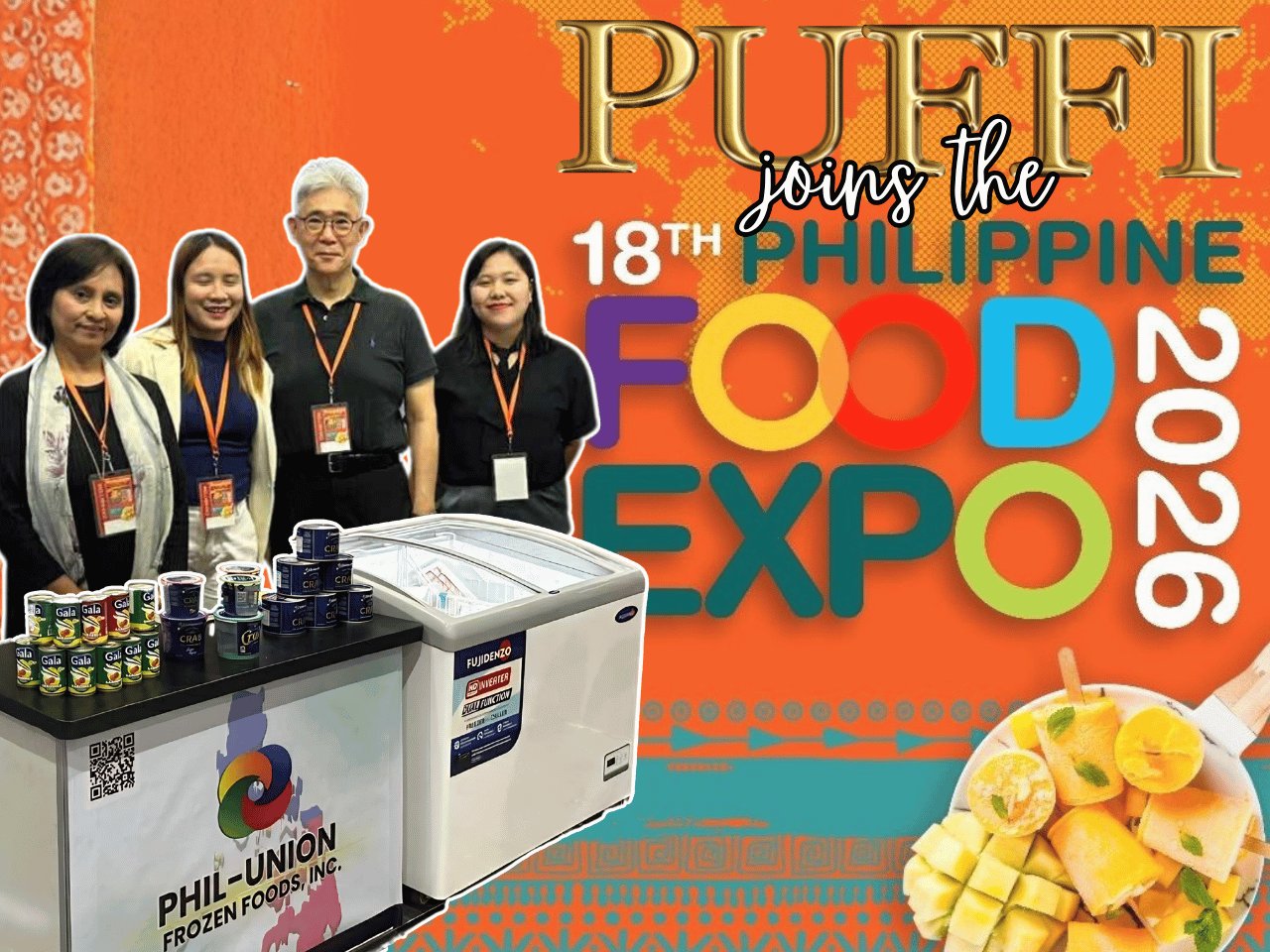 PUFFI JOINS THE 18TH PHILIPPINE FOOD EXPO 2026