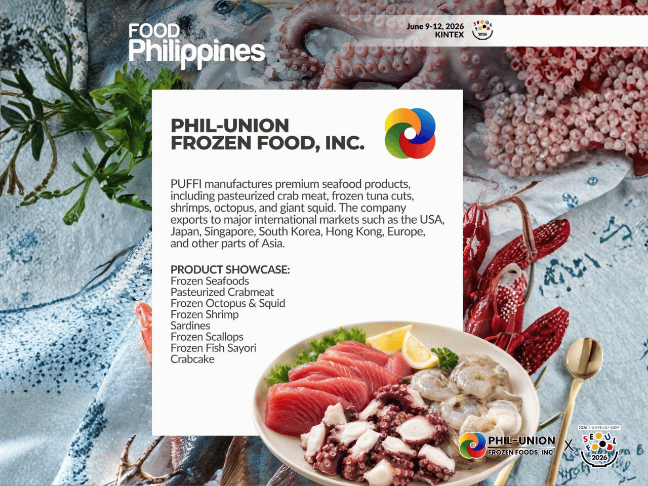 PUFFI TAKES PART IN SEOUL FOOD & HOTEL 20263